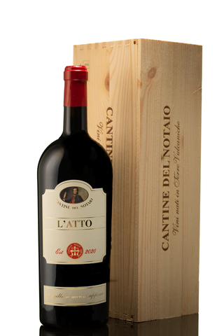 Acquista L'Atto Basilicata I.G.T. Rosso Magnum - delle Cantine del Notaio su arswine.it - Vino pregiato dal sapore intenso